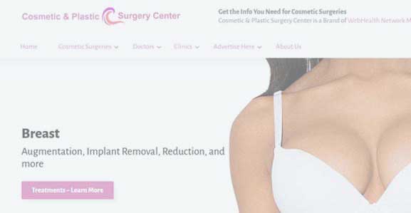 <li>Consumers and Patients interested in cosmetic and plastic surgery</li>
                                                <li>Health Care Practitioners Include (Surgeons and related medical staff)</li>